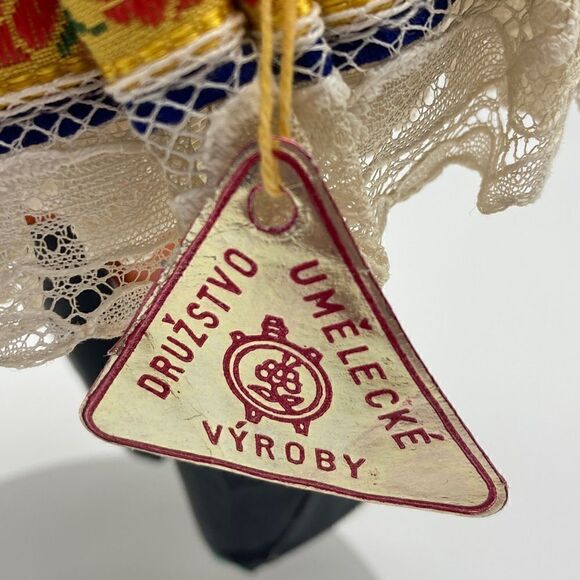 Vintage 60s Lidova Tvorba Czechoslovakian Blonde Doll 30cm Excellent Condition - Picture 6 of 7